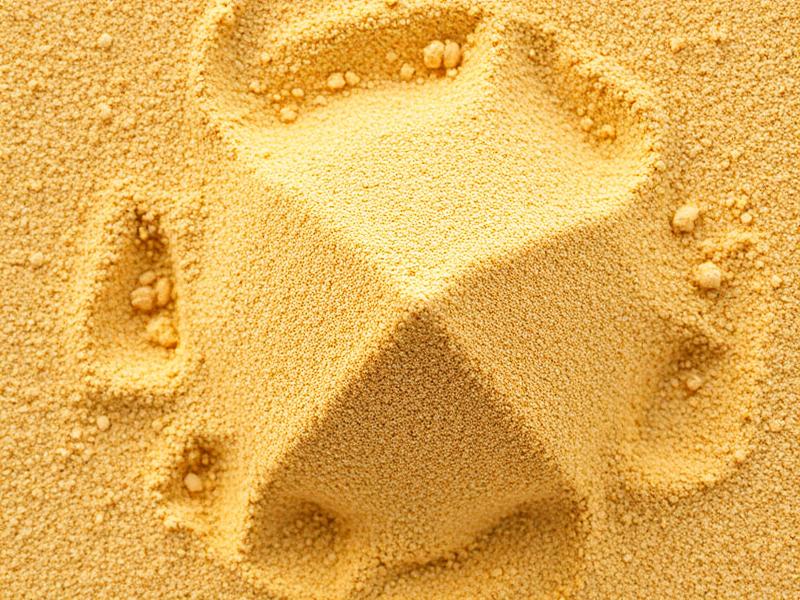 Mauersand mit Körnung 0/2 mm – Nahaufnahme